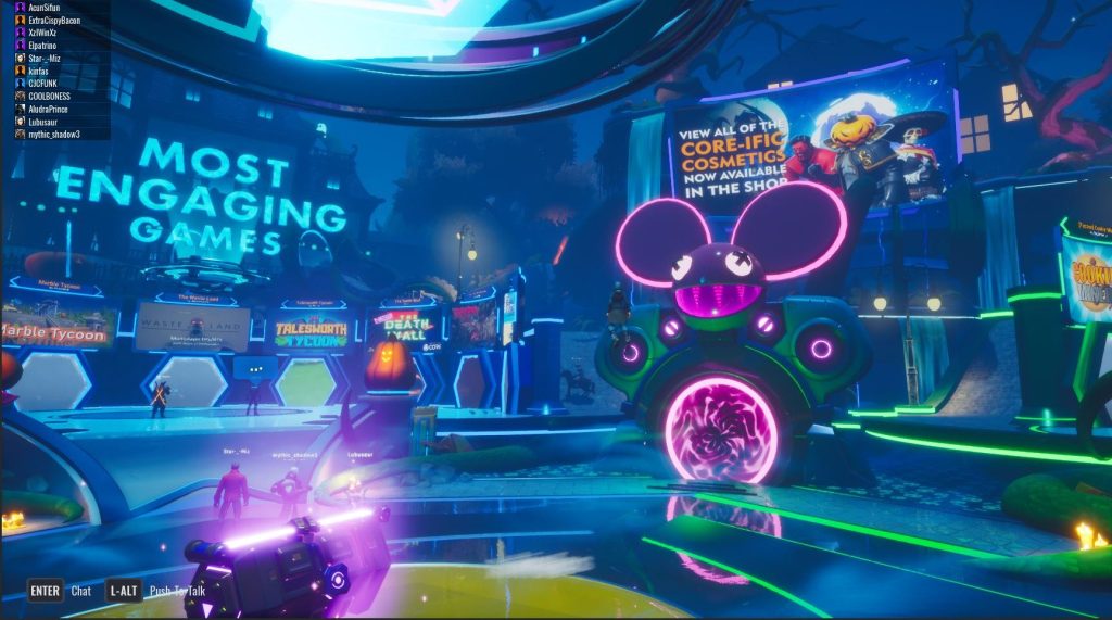 Core screenshot game