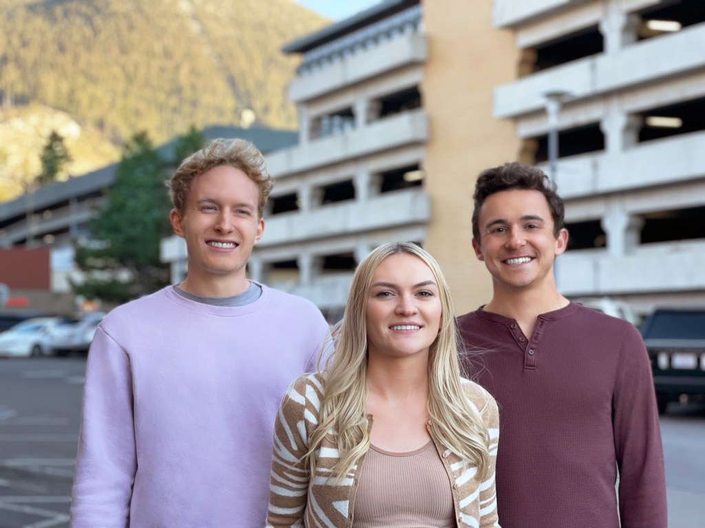 AirGarage cofounders Scott Fitsimones, Chelsea Border, Jonathon Barkl