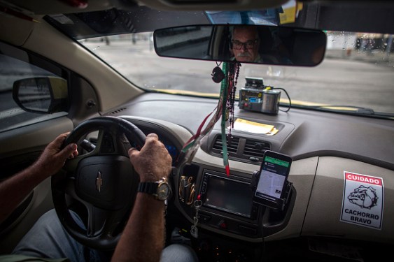 rideshare driver