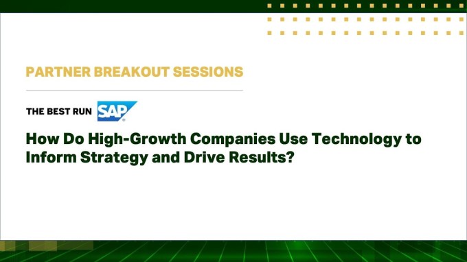 How do High-Growth Companies use Technology to Inform Strategy and Drive Results?