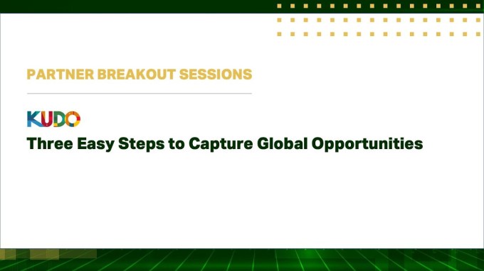 Three Easy Steps to Capture Global Opportunities