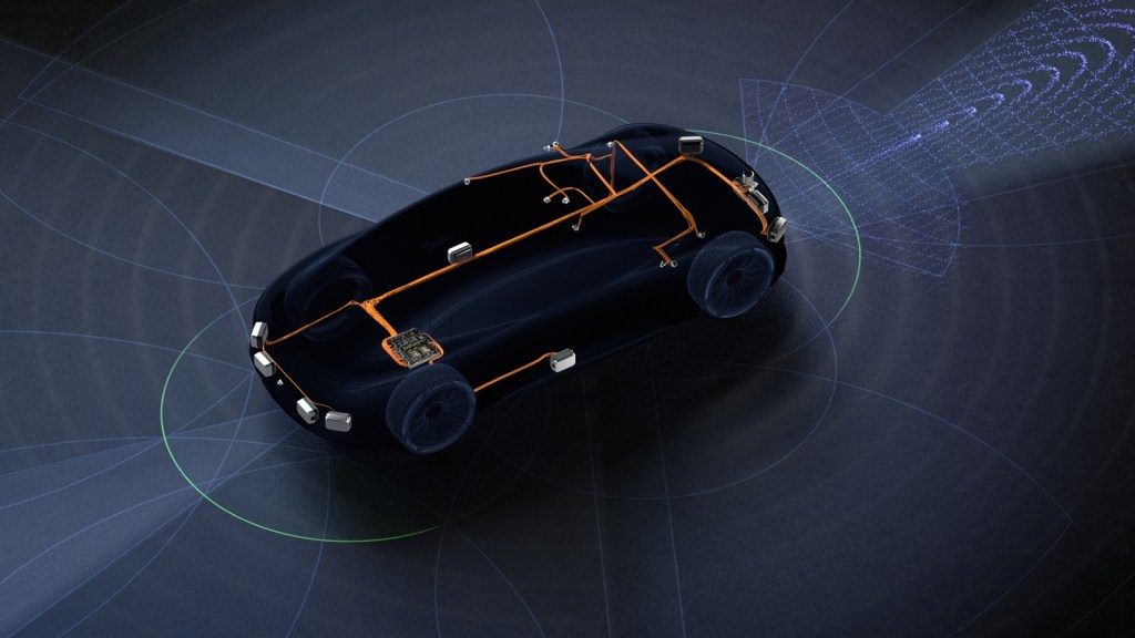 Nvidia DRIVE Hyperion autonomous vehicles