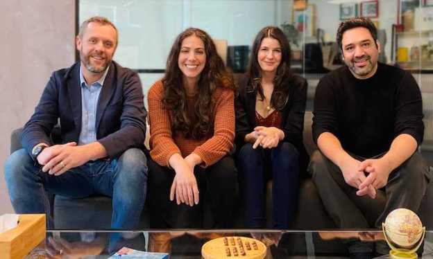 Roleshare: Dave Smallwood (co-Founder, co-CEO), Sophie Setareh Smallwood (co-Founder, co-CEO), Polly Howden (CPO), Ahmad Mousavi (CTO)