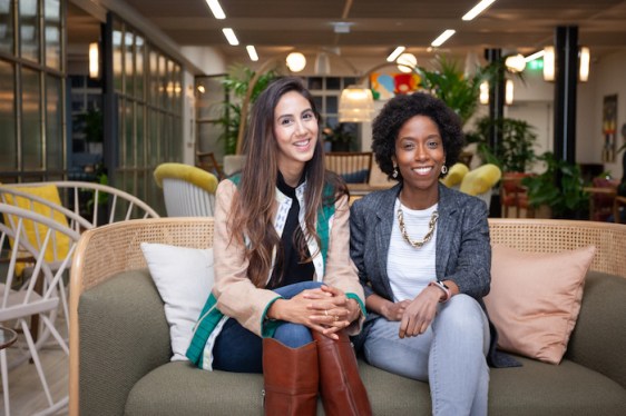 Framework founders, Riya Pabari and Asha Haji