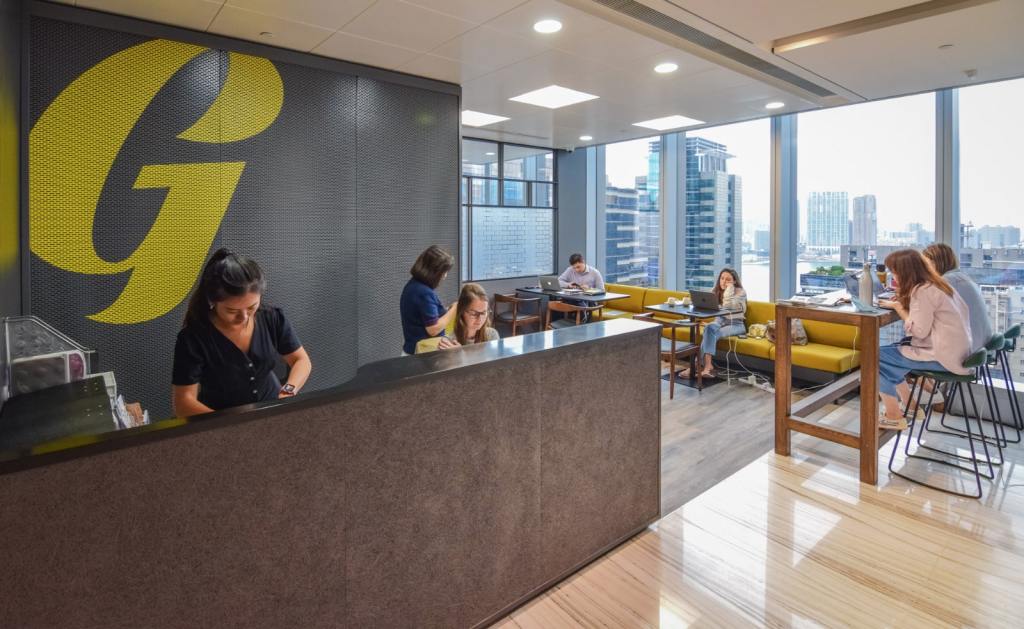 Garage Society in Hong Kong, one of the co-working spaces available on Deskimo's on-demand booking app