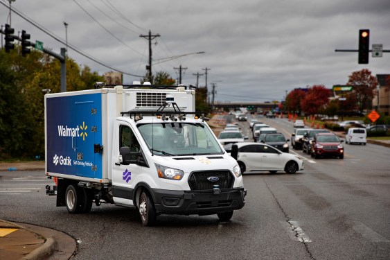Gatik Fully Driverless Walmart