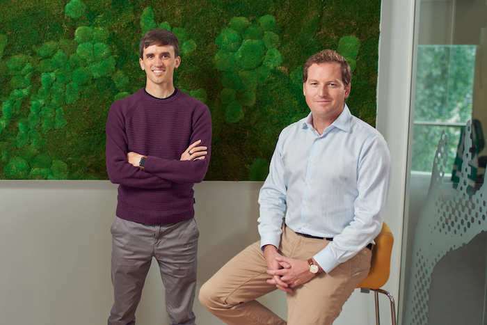 Tom Carter, Ultraleap CEO and Chris Olds, Ultraleap CFO [22nd June 2021 Photographer Gareth Iwan Jones www.garethiwanjones.com ]