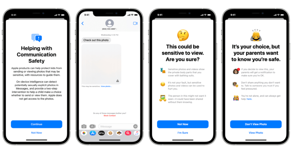 Apple releases new safety feature for kids in Messages