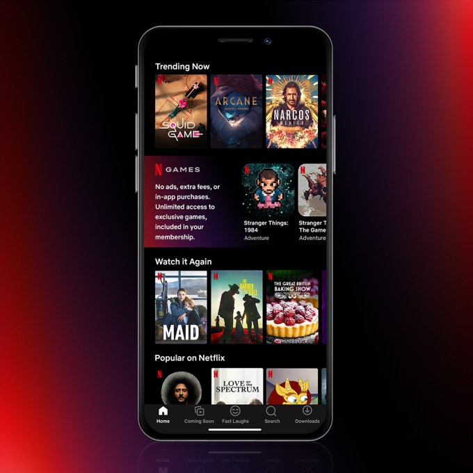 Netflix launches games to iOS users