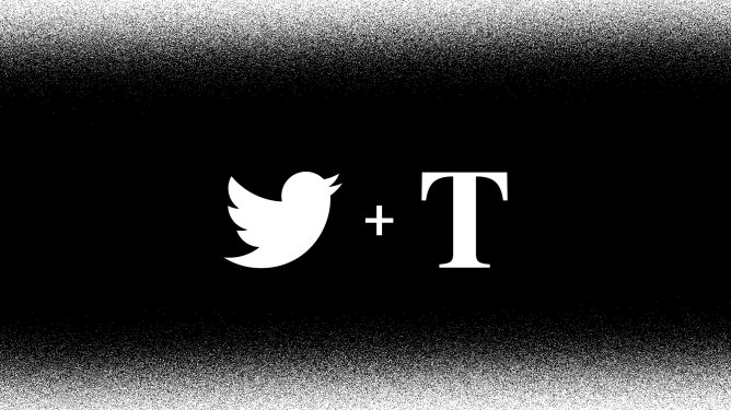 Twitter plus Threader logos