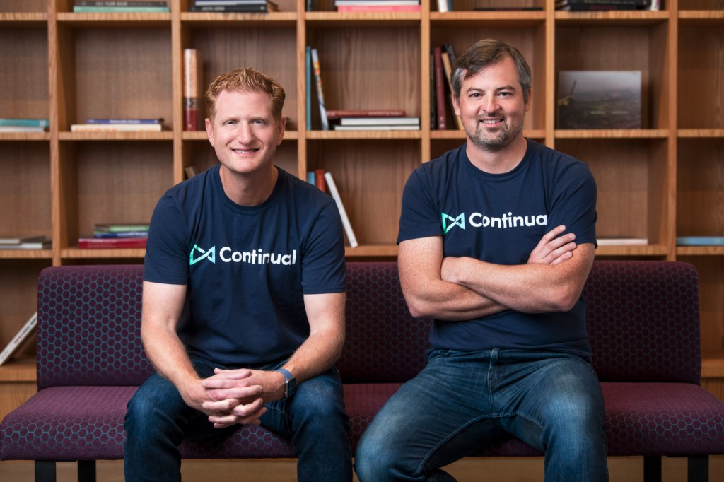 Continual co-founders Tyler Kohn (l) and Tristan Zajonc (r).