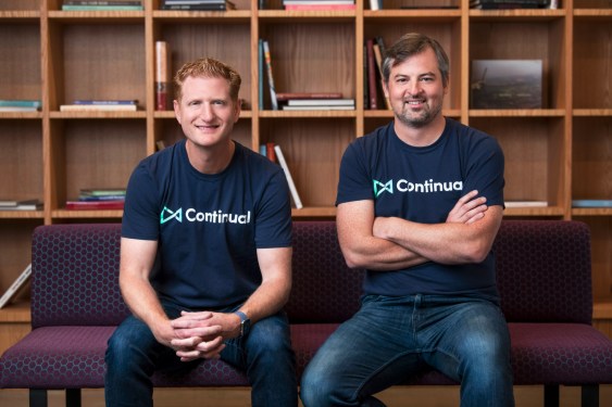 Continual co-founders Tyler Kohn (l) and Tristan Zajonc (r).