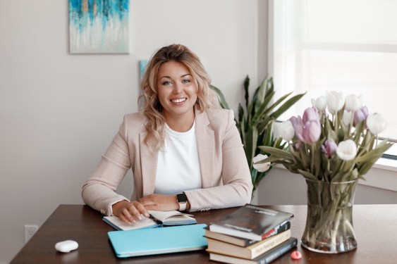 StudyFree founder Dasha Kroshkina