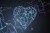 Digital image in the shape of a heart