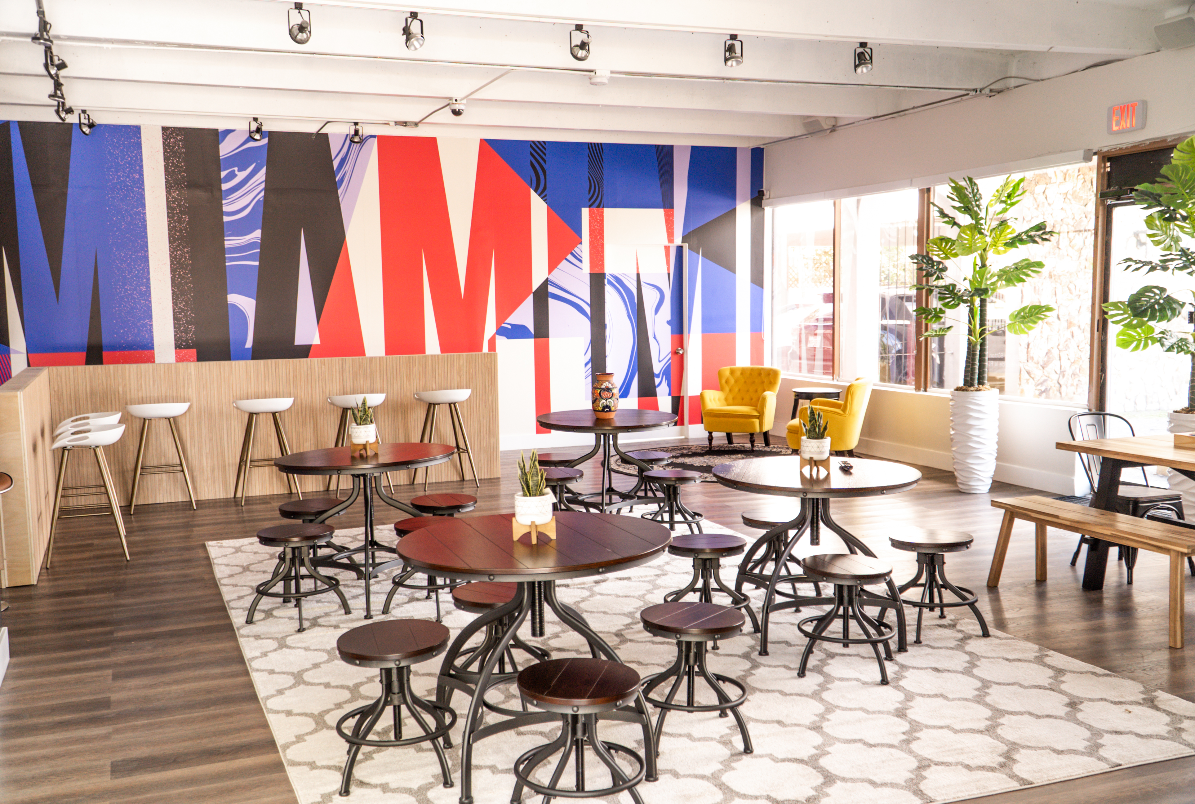 MAJORITY's meetup location in Miami, Florida.