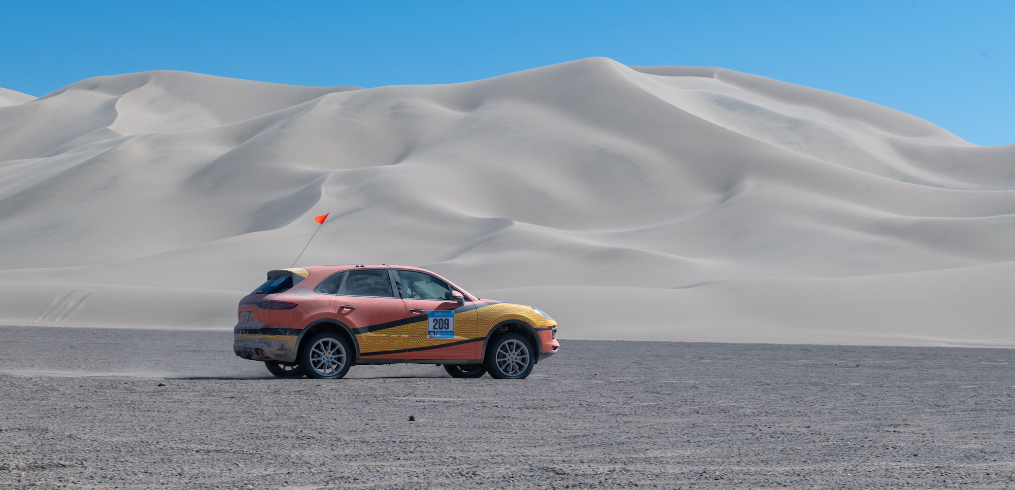 Rebelle Rally 2021 Porsche Cayenne