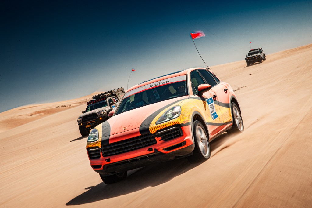 Porsche Cayenne Rebelle Rally 2021