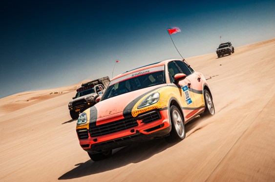 Porsche Cayenne Rebelle Rally 2021