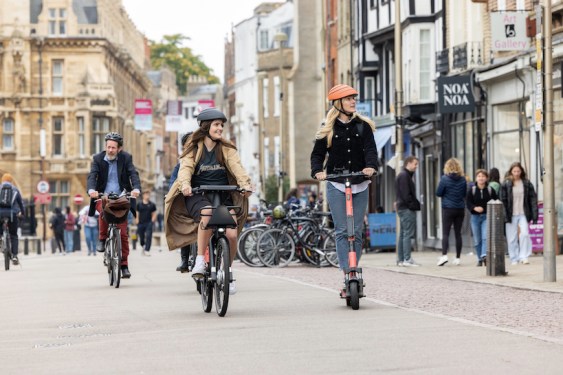 Voi scooters