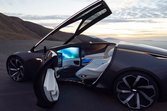 Cadillac autonomous lounge concept innerspace