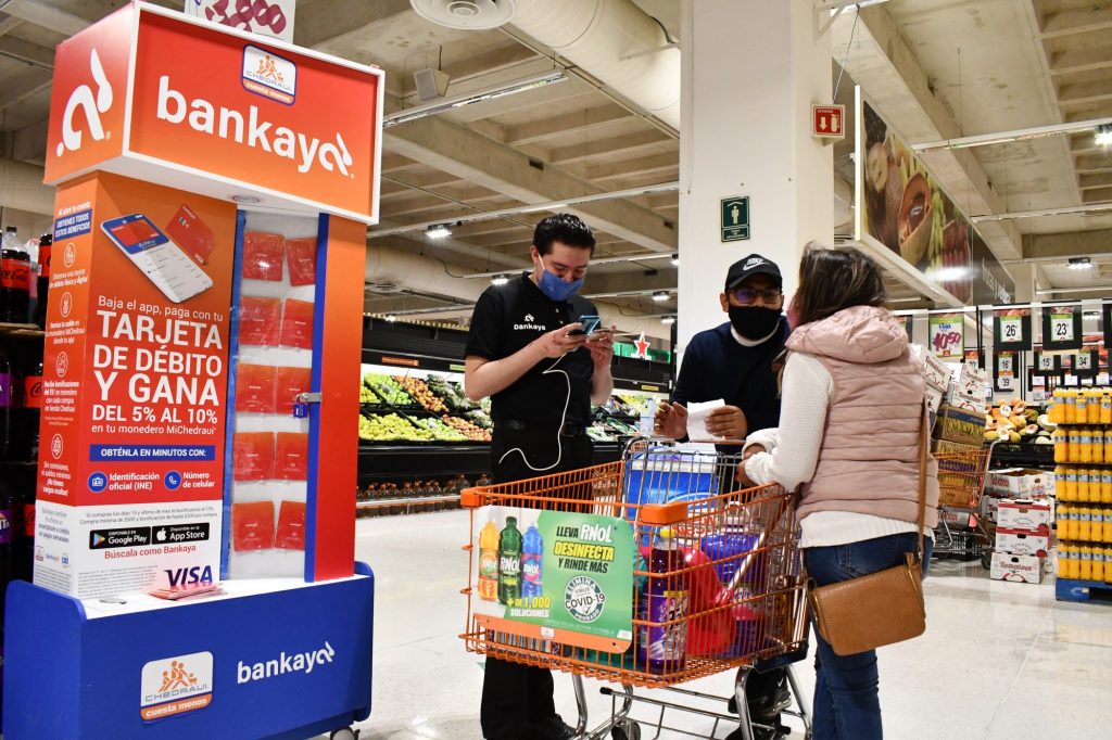 Bankaya goes after customers offline