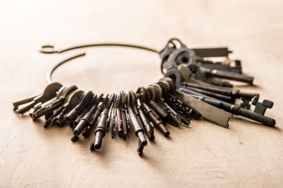 many keys on keychain