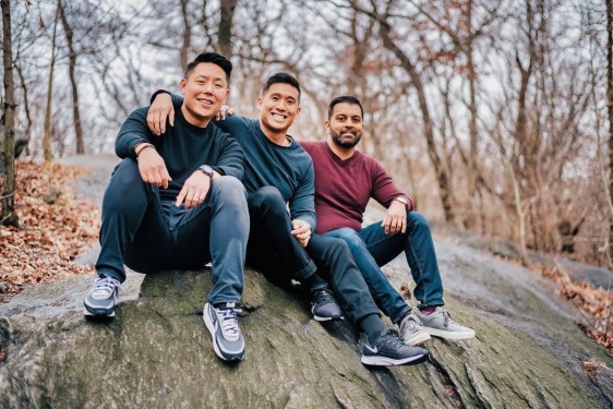 Pinwheel founders Curtis Lee, Anish Basu, and Kurt Lin.