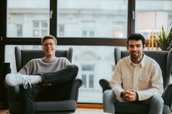 Superchat founders: Mika Hally (left), Yilmaz Köknar (right)