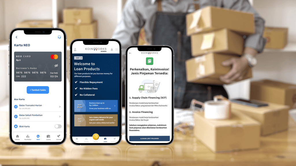 Jakarta-based KoinWorks' financial platform and app for small businesses