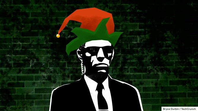 Agent Smith of "The Matrix" as an elf