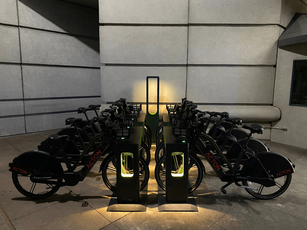 Acton/Duckt micromobility docking and charging station
