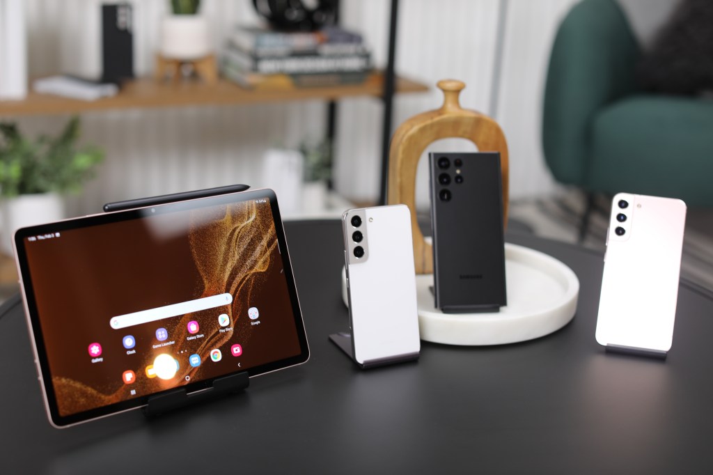 array of Samsung products
