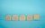 Wooden blocks with empty checkboxes