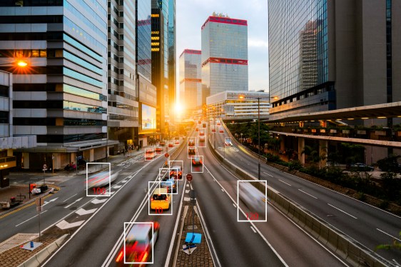 Autonomous vehicles city image