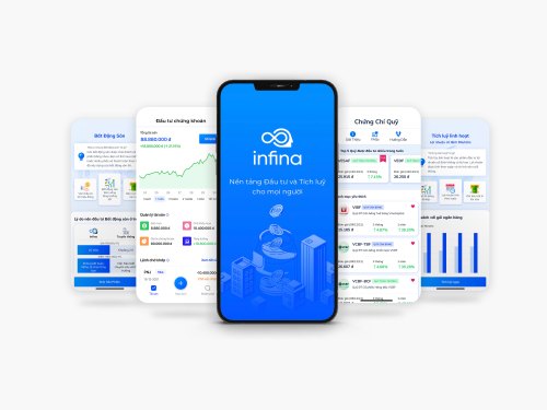 Infina's investment app for Vietnam users
