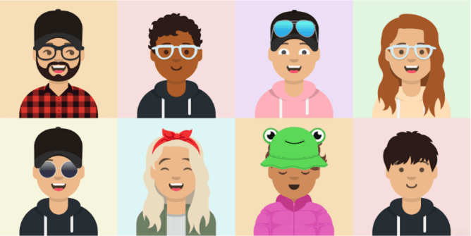 Pesto employee avatars