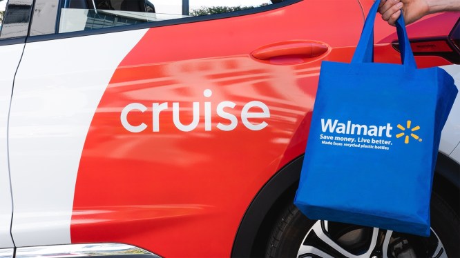 cruise-autonomous vehicle-walmart