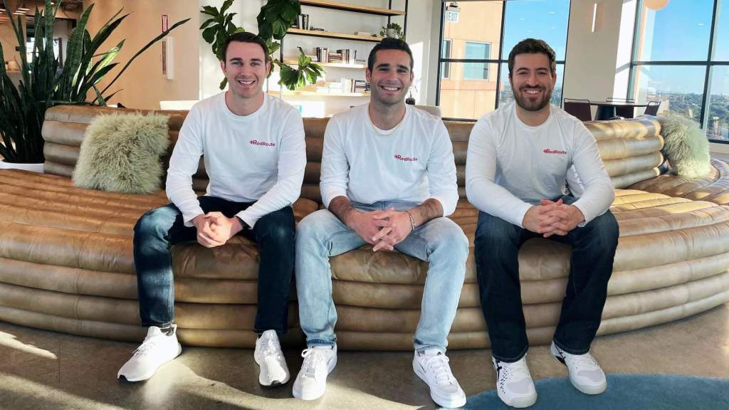 RedRoute, CRO Sam Krut, CEO Brian Schiff, CTO Jacob Cooper