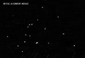 Alignment image for the Webb showing the same star repeating multiple times.