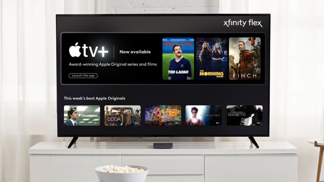 Apple TV+ on xfinity