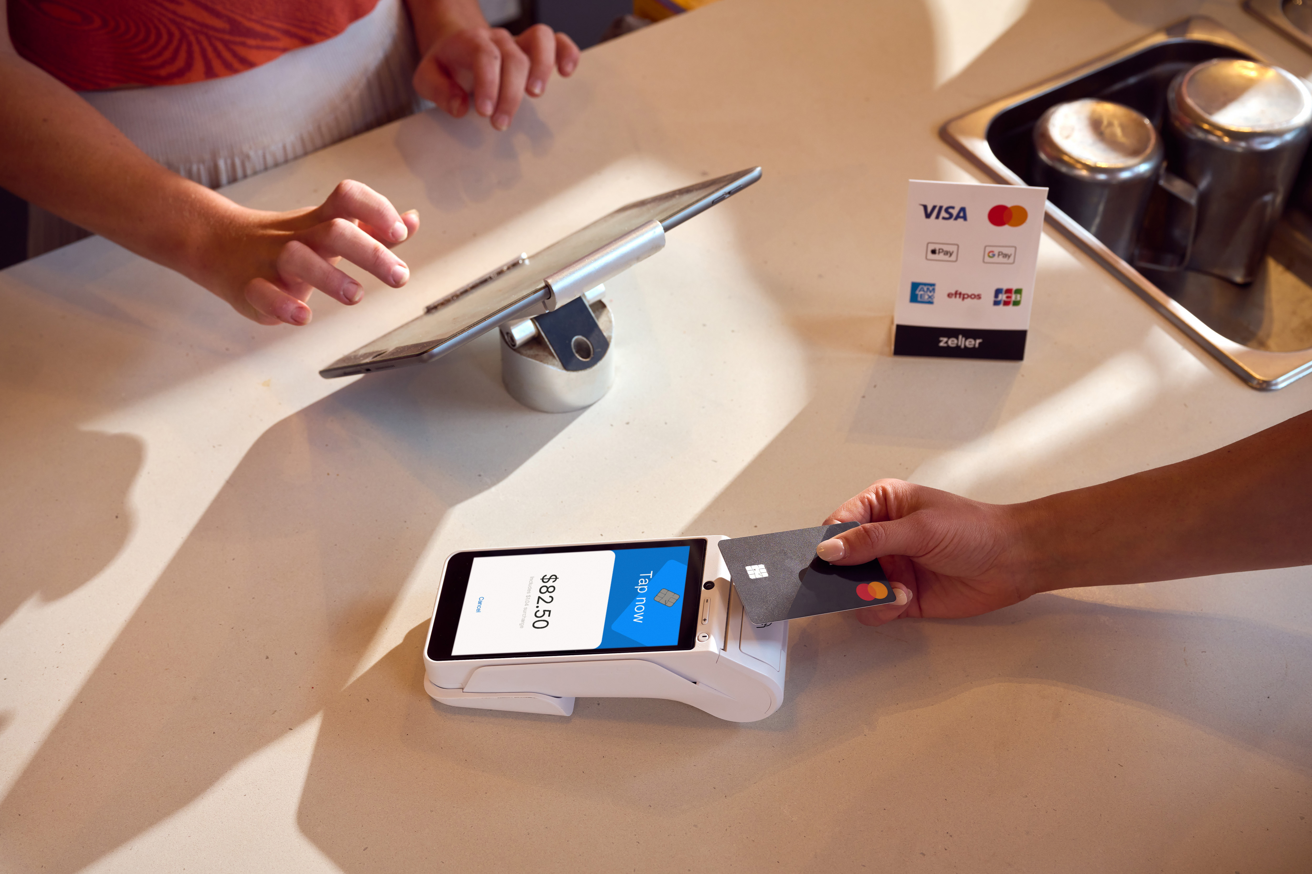 Zeller's EFTPOS terminal