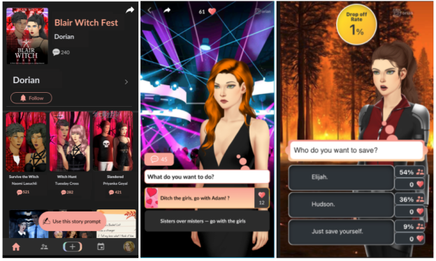 Screenshots from Dorian