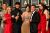 The cast of CODA hold their award for Best Picture in the press room during the 94th Oscars at the Dolby Theatre in Hollywood, California on March 27, 2022. (Photo by Frederic J. Brown / AFP) (Photo by FREDERIC J. BROWN/AFP via Getty Images)