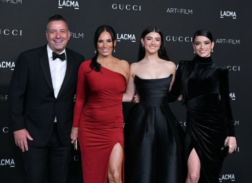 The D'Amelio Family poses together