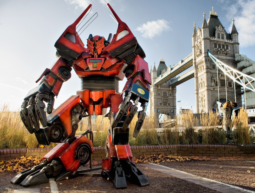 A Transformer Made From Original Bus Parts