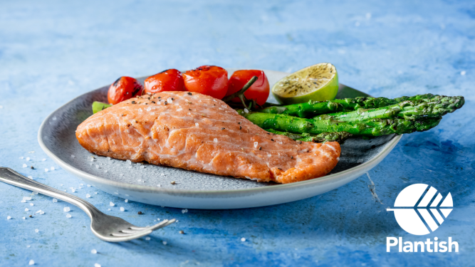 Plantish, salmon, plant-based