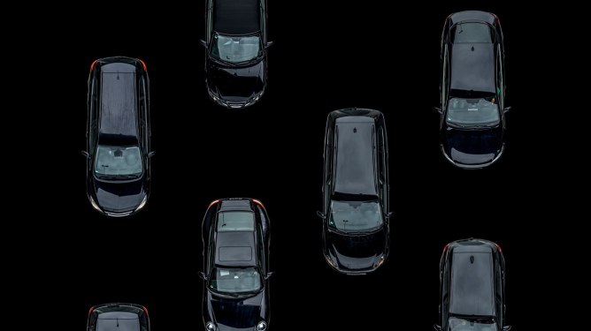 Black cars from Fair Technologies, acquired by Shift