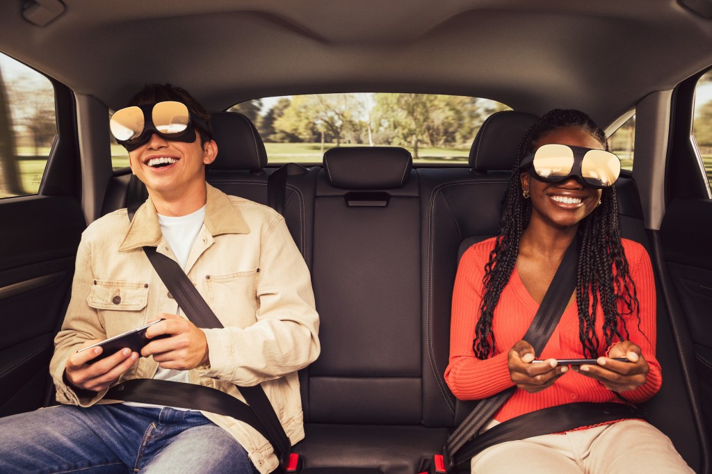 holoride VR set in Audi