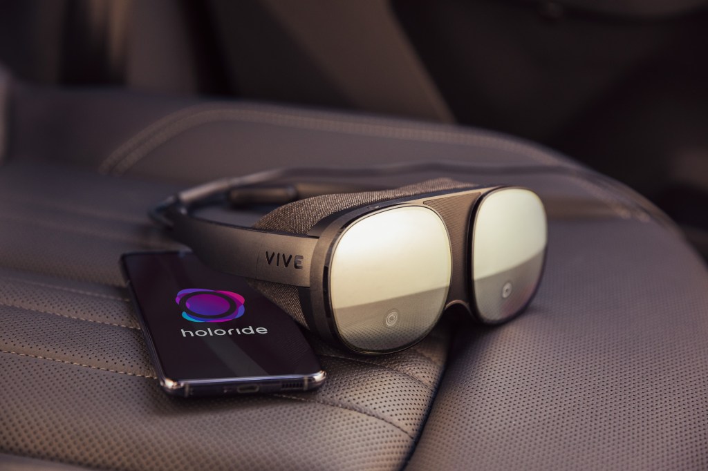 holoride VR goggles