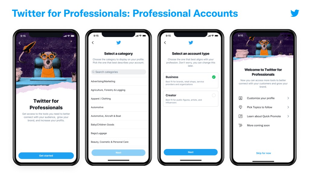 twitter for professionals